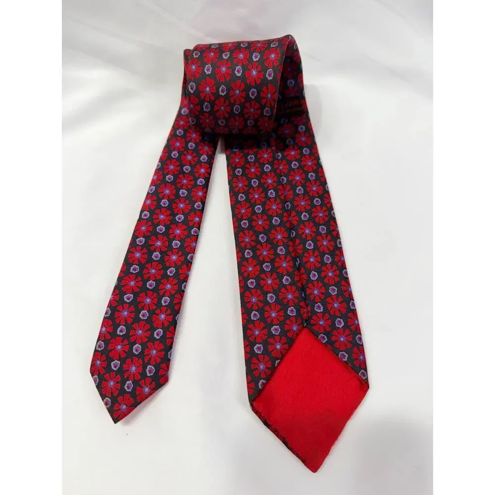 Vintage Brioni Roma Silk Tie 2.75